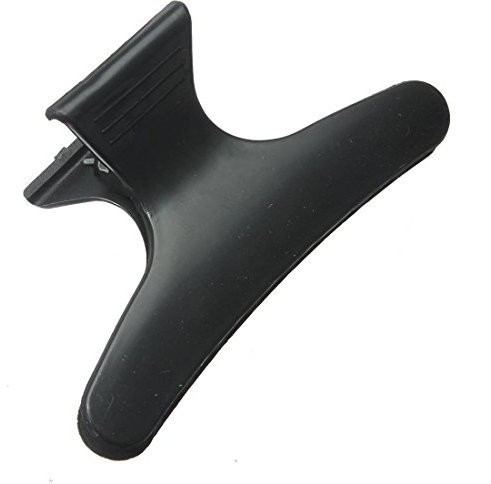 Tamkyo 4 pz parrucchieri neri bianchi stile farfalla styling morsetti per capelli clip artiglio fermagli strumento parrucchiere