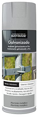 Rust-Oleum Galvanizado en spray Mate Aluminio 400 ml