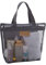 Pebipoo Mesh Shower Caddy Bag, Quick Dry Portable Tote Bag and Inner Pocket, Lightweight Bath Organizer for College Dorm Bathroom, Swimming, Gym, Beach, Travel (Gray)