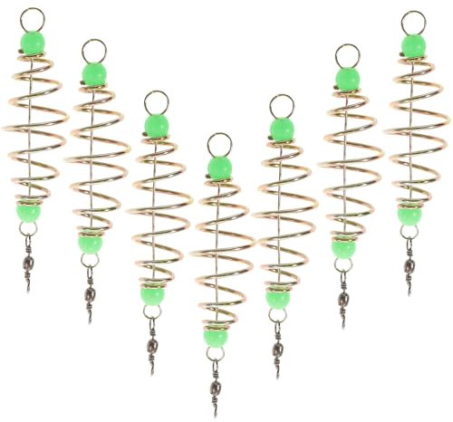 24 Stück Futterkörbe Zum Angeln,Futterkorb Spirale Angelköderkäfig Spiral Korb für Multifunktionale Tragbare Feeder Köder Werkzeuge Angelzubehör