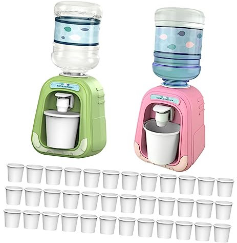 Hohopeti 1 Juego Minidispensador De Agua Juguetes De Niña Mini Juguete Juguetes De Escritorio De Oficina Juguetes Infantiles Dispensador De Agua De Escritorio Pequeña Niño El Plastico