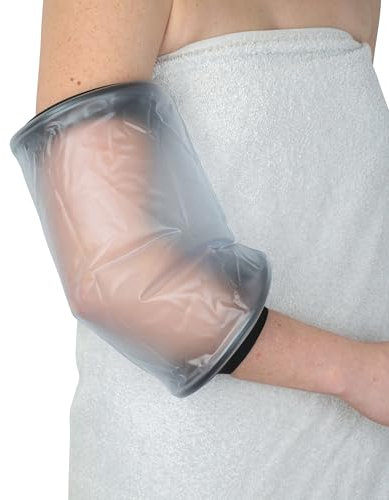 Sealcuff Protector impermeable de escayola y vendaje, cubierta reutilizable para ducha, brazo, pierna, pies de adultos, sello hermético (PICC - S)