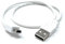 50cm Mini USB to USB 24AWG 2.0 Hi-Speed 2.0 A-Male to Mini-B 5pin Cable Power & Data Lead 1.6ft White