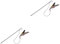 BESPORTBLE 2pcs Kitten Dangler Rod Bell Interactive Cat Teaser Toy for Playtime and Exercise Attachment Engaging Indoor Fun for Kittens and Cats