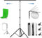 soonpho T Form Hintergrund Ständer, 1.80x1.40m Stativständer Fotohintergrund für Fotostudio Porträt Produktfotografie