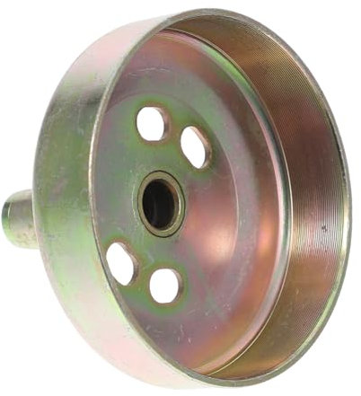 POPETPOP Tambor De Embrague para Cortacésped Desbrozadora 9 Dientes Hierro Doble Rodamiento Repuesto Maquinaria Jardín