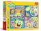 Trefl – 4in1 Puzzle: Spongebob, SpongeBob's Crazy World - 4 x 250 Teile - 4er-Puzzle-Set für Jugendliche