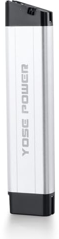 SHIMOST E-Bike Batterie 36V 9,6Ah Li-ion Intube Infarme Akku für Makadam, Nakamura, Zundapp Z101, F.LLI Schiano