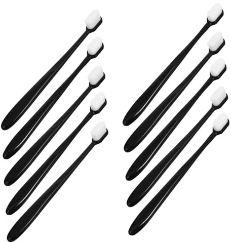 OATIPHO 10stücke Zahnbürste Mit Weichen Borsten Für Senioren Bürstenreiniger Für Unterzähne Zahnreinigungsbürste Sanfte Zahnbürste Für Erwachsene