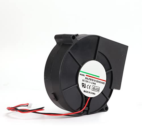 Blower Fan, Small Blower Fan DC12V 2.94A with Low Noise 12V for Data Centers