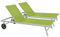 habitat et jardin Sonneliege aus Aluminium und Textilene Bella - Phoenix - Grün - 2er-Set
