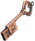 leizhan Metal USB 2.0 Flash Drive 16GB (1 Pack) USB-Stick Pendrive USB Flash Disk Memory Stick Waterproof External Storage Romantic Gift