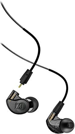 MEE audio Auricolari con filo In Ear Monitor M6 PRO per musicisti, auricolari stereo HiFi con suono accurato, ganci memory, cavi sostituibili, professionali con isolamento acustico, 2 cavi inclusi
