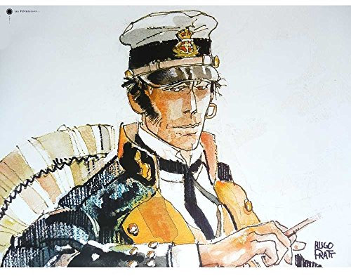 CC Editions Poster Offset Corto Maltese, Les Éthiopiques (80x60cm)
