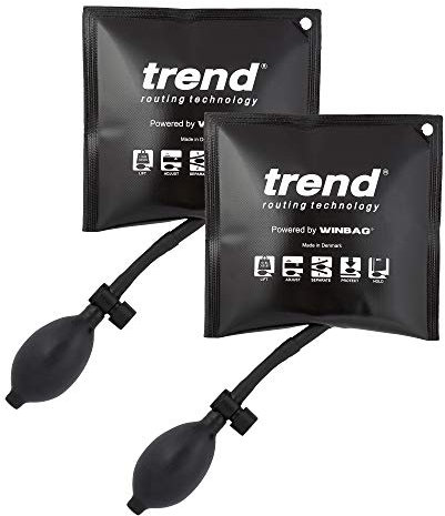 Trend Air Wedge, Pack of 2, Versatile Levelling Solution, 135kg Capacity, 2-50mm Adjustment, WINBAG/2PK