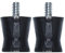 AUMEL Kit di montaggio buffer AV 2 pezzi (grande) per Husqvarna 281 288 181 262 3120 K1250 Motosega Sostituisce 501 81 47-01 501814701.