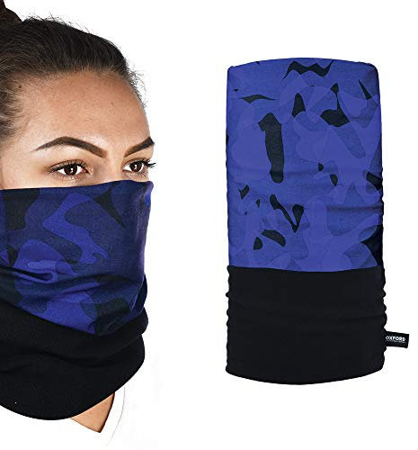 Oxford Products Snug - Havoc Blue - Thermal Fleece Head and Neck Wear/Face Covering Base Layer