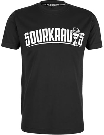 SOURKRAUTS Unisex T-Shirt Verschiedene Modelle | Aus angenehm weicher Baumwolle im modernen Schnitt, atmungsaktiv und formstabil – ideal für den Alltag und lässige Looks