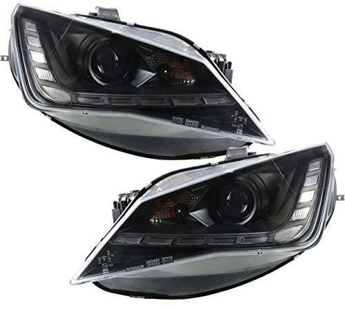 Scheinwerfer Set 3D Tagfahrlicht Optik Ibiza 6J Bj. 12-15 Facelift
