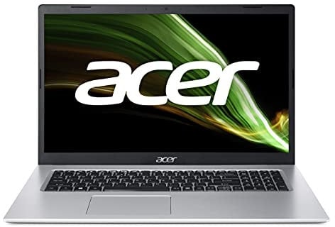 Acer Aspire 3 (A317-33-C2NY) Laptop 17 Zoll Windows 10 Home - FHD IPS Display, Intel Celeron N5100, 8 GB DDR4 RAM, 256 GB M.2 PCIe SSD, Intel UHD Graphics