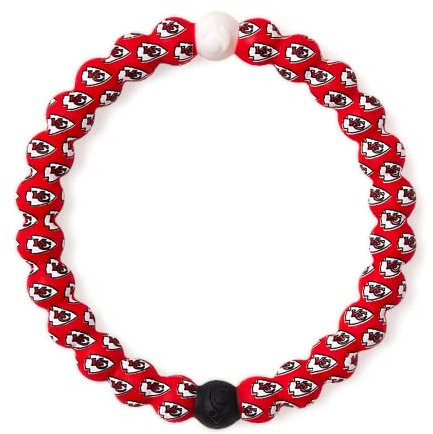 Lokai NFL Football Collection Perlenarmbänder für Damen und Herren – Silikon-Schmuck, modisches Armband zum Aufschieben für bequeme Passform, 16,5 cm, mittelgroß, Silikon, 6.5 - Medium, Silikon, Kein