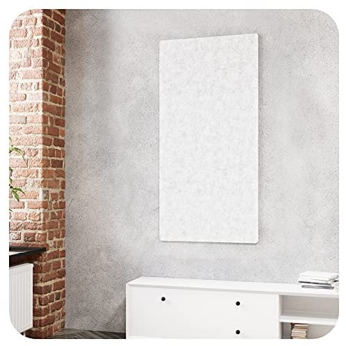 vilz modulares Akustikpaneel für Schreibtisch, Wand, Decke 110x55x1.8 cm - Schallschutz Akustikplatte rechteckig aus recyceltem Filz
