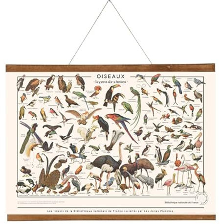 PORTE-AFFICHE MAGNÉTIQUE PROFILÉS EN BOIS - 60 cm - Un porte-affiche simple et esthétique en bois pour encadrer discrètement affiche et poster.