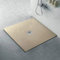 Piatto Doccia 120x120 Tortora in Marmo Resina, Effetto Pietra, Karen (120x120, Tortora)