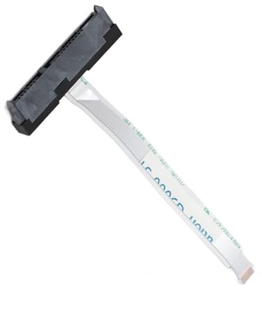 Cable de Disco Duro para Computadora Portátil Conector de Cable SATA HDD, Reemplazo de Cable de Disco Duro Compatible con HDD SATA de 2,5 Pulgadas para Computadoras Portátiles HP