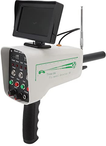 LOCADENCE Metalldetektor, Professioneller Metallscanner, 30 M Tiefe, 1000 M Reichweite, Unterirdischer Metalldetektor mit Display für Gold, Silber, Kupfer