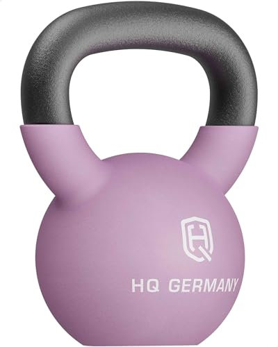 HQ Germany® Neopren Kettlebell | Vollguss | 2-32kg | Starter-Sets | ±2,0% Gewichtstoleranz, Gewicht:10KG