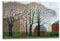 Kunstdruck auf Leinwand, Motiv: David Hockney Bigger Trees near Warter, Kunstdruck, Poster, Foto, Gemälde, Poster, Raumdekoration, 60 x 90 cm