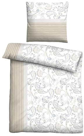 Traumhaft schlafen - Castell - Markenbettwäsche Polycotton Biber 0351110 Paisley