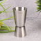 Double Jigger à Cocktail en Acier Inoxydable 304, Tasse en u pour Bar, Outil 40/20, Accessoire de Barman Premium (Petite taille 21 pouces)