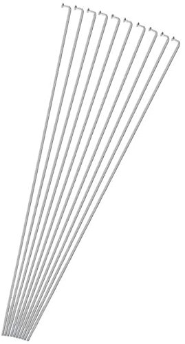 EKalgretrA Rayon de Vélo 10 pièces en Acier Inoxydable 14G Rayons de vélo Route VTT Cycle de vélo 250/255/258/261/263/265/275/296mm Accessoires d'écrous(10pcs -260MM)