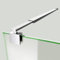 S'AFIELINA Shower Screen Support Bar, 700mm to 1200mm Stainless Steel Adjustable Support Bar for Wet Room Shower Enclosures, Bath Panel, Fits 8-10mm Glass Shower Door
