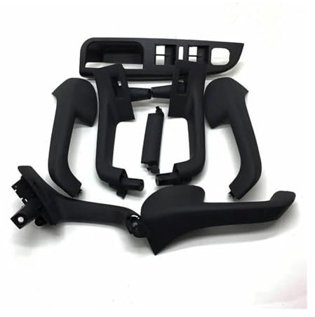 Porte Intérieur Noir pour VW pour Golf 5 pour GTI pour Jetta MK5 Poignée Porte Intérieure Panneau D'accoudoir Porte Intérieure Poignée Porte 1K0 868 040B Poignée Porte Intérieure(8pcs)
