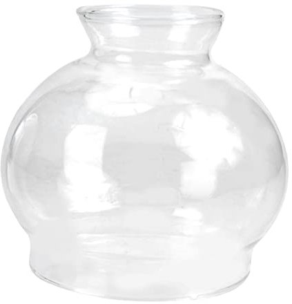Transparenter Petroleumlampenschirm und Dekorativ, aus Glas Winddicht
