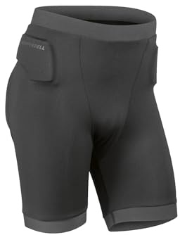 Komperdell Pro Short Skiprotektor Hose, Größe:L, Farbe:Black/Grey