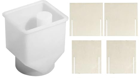 Kerzenhalter-Form – Hausform, Zement-Kunsthandwerk, Harzgussformen – Zuhause, Zimmer, Hochzeit, Party, Esstisch, Tafelaufsatz