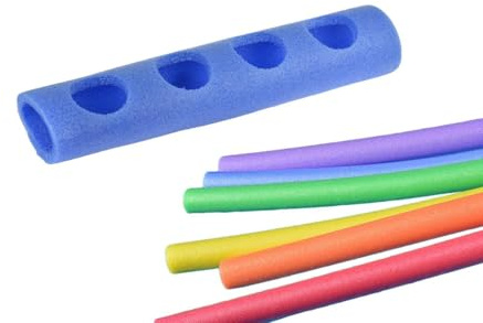 Schwimmnudel Verbinder | Poolnudel Verbinder | 0-7 Löcher Verbindungsstück Für Schwimmnudeln | Dicker Schwimm Nudel Verbinders | Schwimmender Stecklochverbinder Für Zug, Freizeit