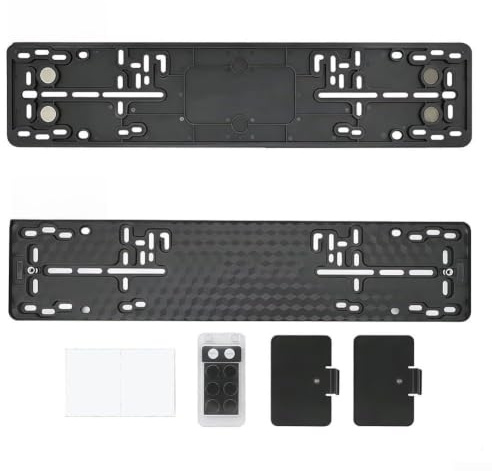 ABS Number Plate Frame UV Resistant(4 magnets)