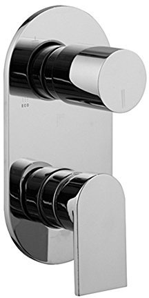 Fantini 51021087B Parte Esterna per Miscelatore Doccia, Argento