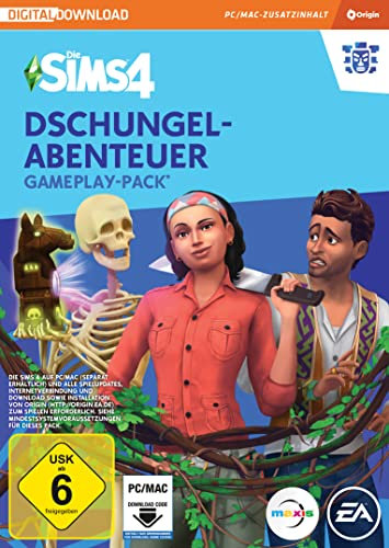 Die Sims 4 Dschungel-Abenteuer (GP6) Gameplay-PackPCWin-DLC |PC Download Origin Code |Deutsch