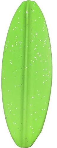 Paladin Durchlaufblinker - Forellenblinker Inline Spoon, Gewicht:5g, Farbe:fluogelb-Glitter/fluogrün-Glitter