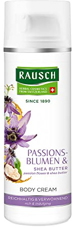Rausch Passionsblumen BODY CREAM schenkt eine glatte und weiche Haut, 1er Pack(1 x 150 milliliters)