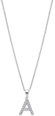 LOTUS SILVER Collier Lettre A LP1958-1/A LP1958-1/A Marque, Taille Unique, Métal, Pas de gemme