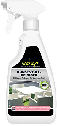 Eden Reiniger für Designer Gartenmöbel aus Kunststoff