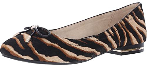 Kenneth Cole New York Women's Ballet Flat, Graphic Zebra, 3.5 UK