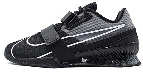 Nike Romaleos 4, Scarpe da Ginnastica Uomo, Nero Bianco, 46 EU